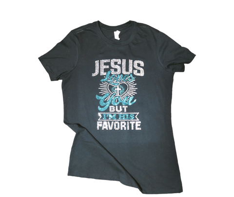 Jesus Love You | Rhinestone T-Shirts