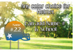 Sporty Yard Signs Single Sided