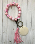 Breast Cancer Awareness Wristlet