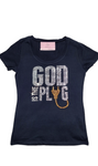 God Is The Plug - Bling Tee